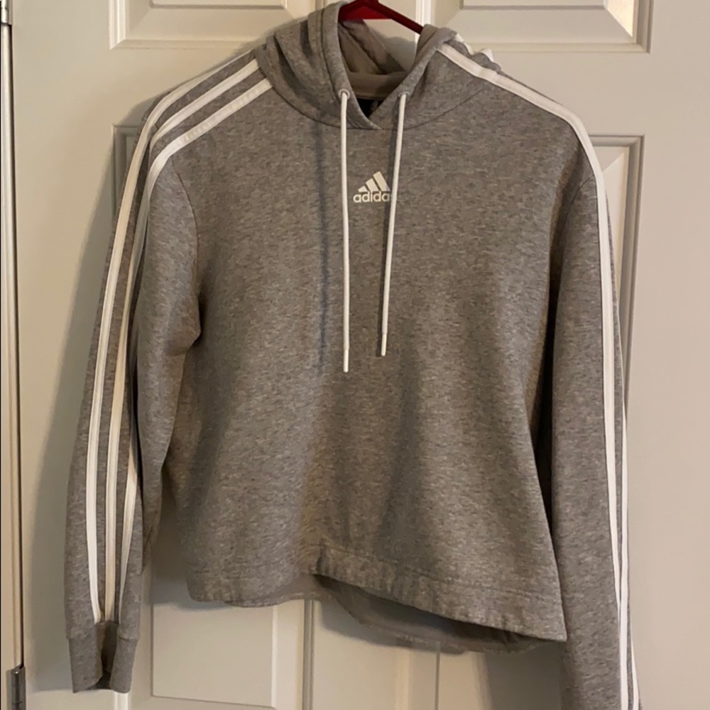 Adidas cropped hoodie
